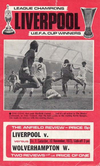 Match programme